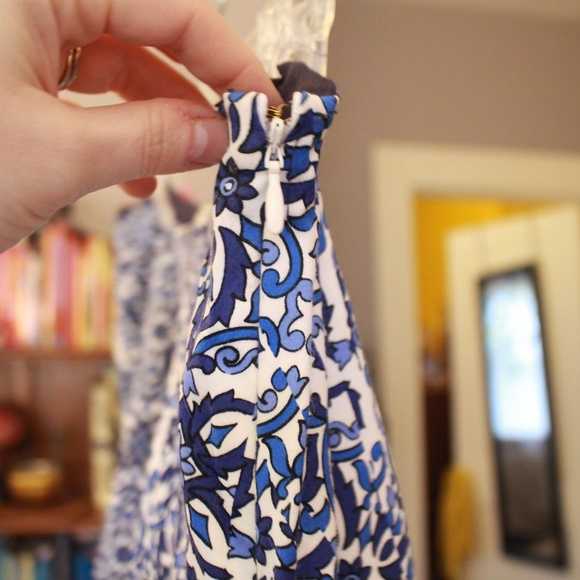 Milly Design Nation Geometric Floral Pleated Skirt - Picture 3 of 5